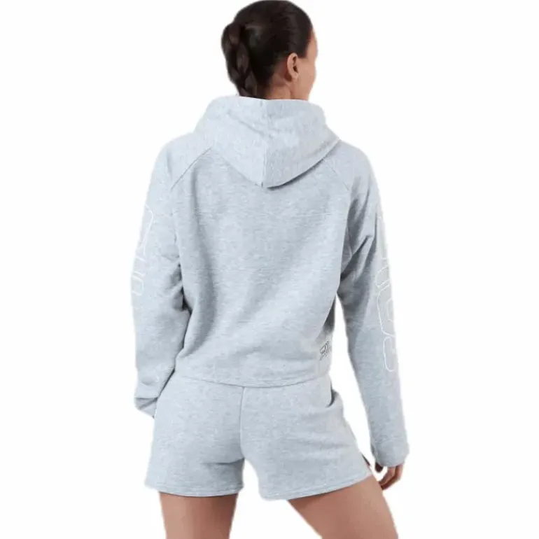 Leanna Cropped Hoody Grey