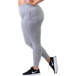 Legging Cargo Pockets Grey
