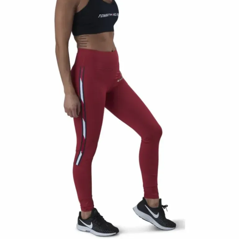 Legging Full Length With Tape Pink