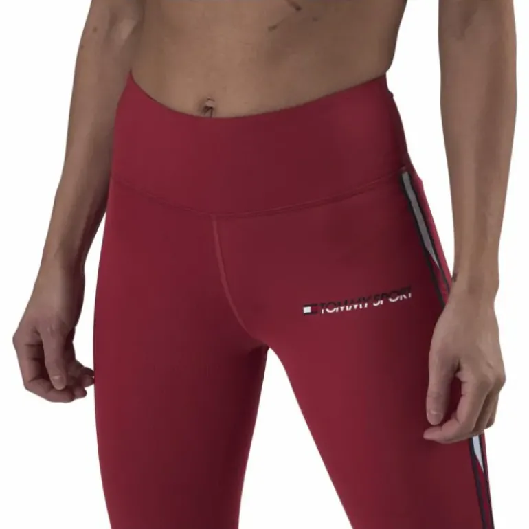 Legging Full Length With Tape Pink