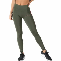 Legging Full Length With Tape Green