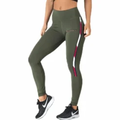 Legging Full Length With Tape Green