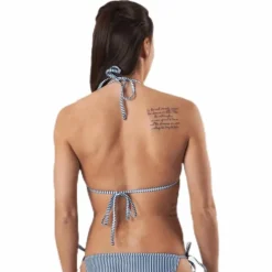 Lekika Triangle Blue/Patterned