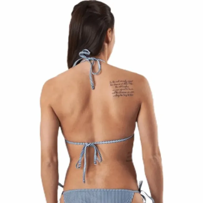 Lekika Triangle Blue/Patterned