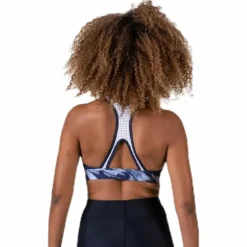 Les Mills Hero Racer Bra Blue/White