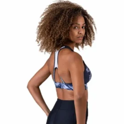 Les Mills Hero Racer Bra Blue/White