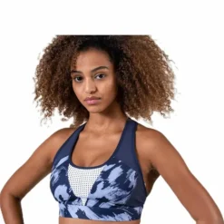Les Mills Hero Racer Bra Blue/White
