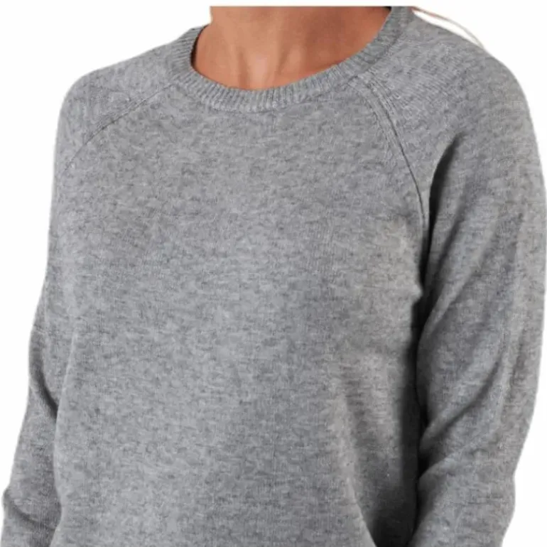 Lesly Kings L/S Pullover Knt Grey