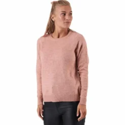 Lesly Kings L/S Pullover Knt Red