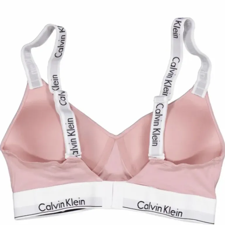 Lght Lined Bralette Pink