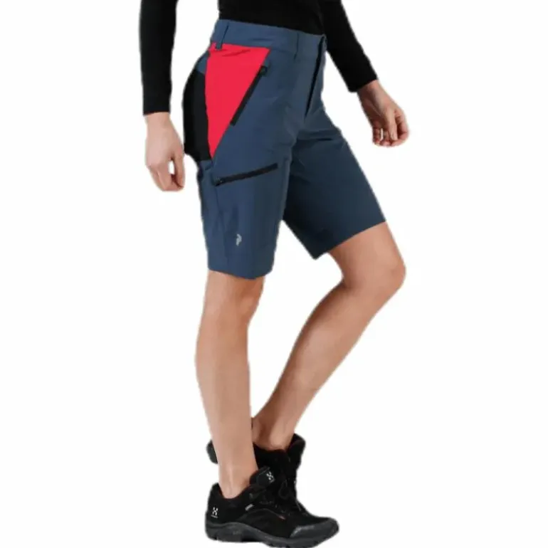 Light Softshell Carbon Shorts Blue