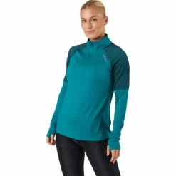 Light Speed 1/2 Zip Jade/silver Reflective