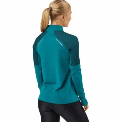 Light Speed 1/2 Zip Jade/silver Reflective