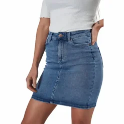 Lili Mw Denim Skirt Blue