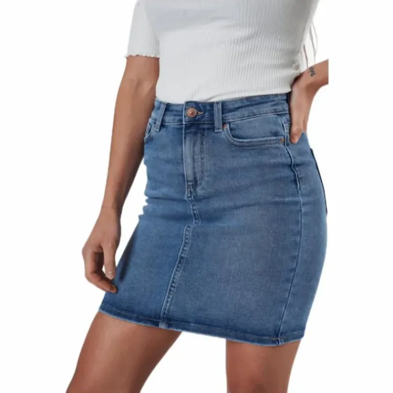 Lili Mw Denim Skirt Blue
