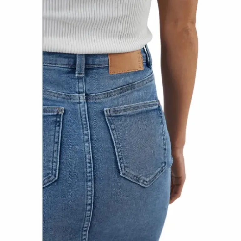 Lili Mw Denim Skirt Blue