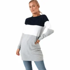 Lillo L/S Dress Knt Blue