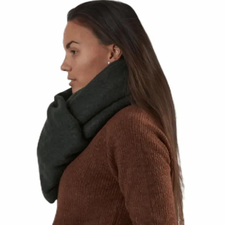 Lima Knit Long Scarf Black