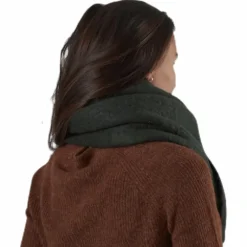 Lima Knit Long Scarf Black