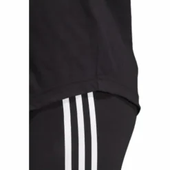 Linear Loose Tank White/Black