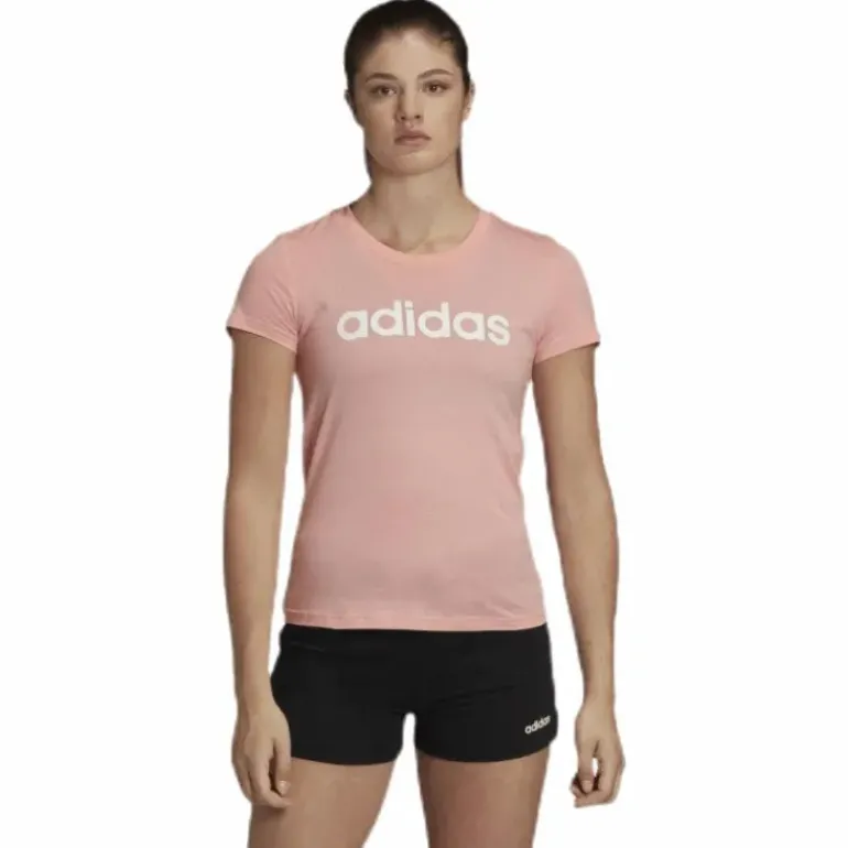 Linear Slim Tee Pink
