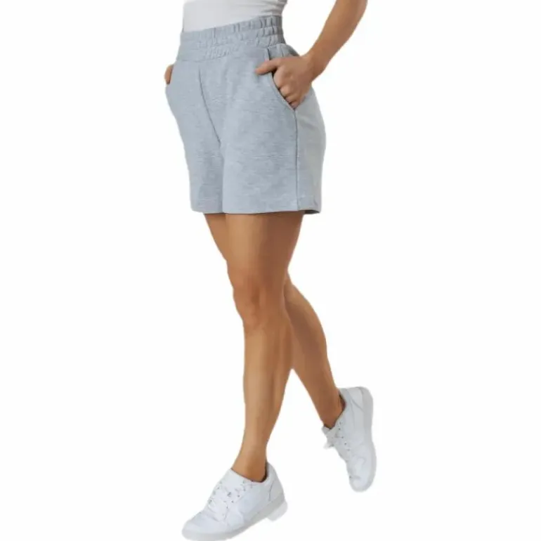 Liola Hw Sweat Shorts Lounge Grey