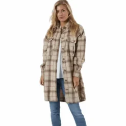 Lis Long Shacket D2D Beige