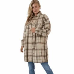 Lis Long Shacket D2D Beige