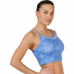 Live Crop Top Blue
