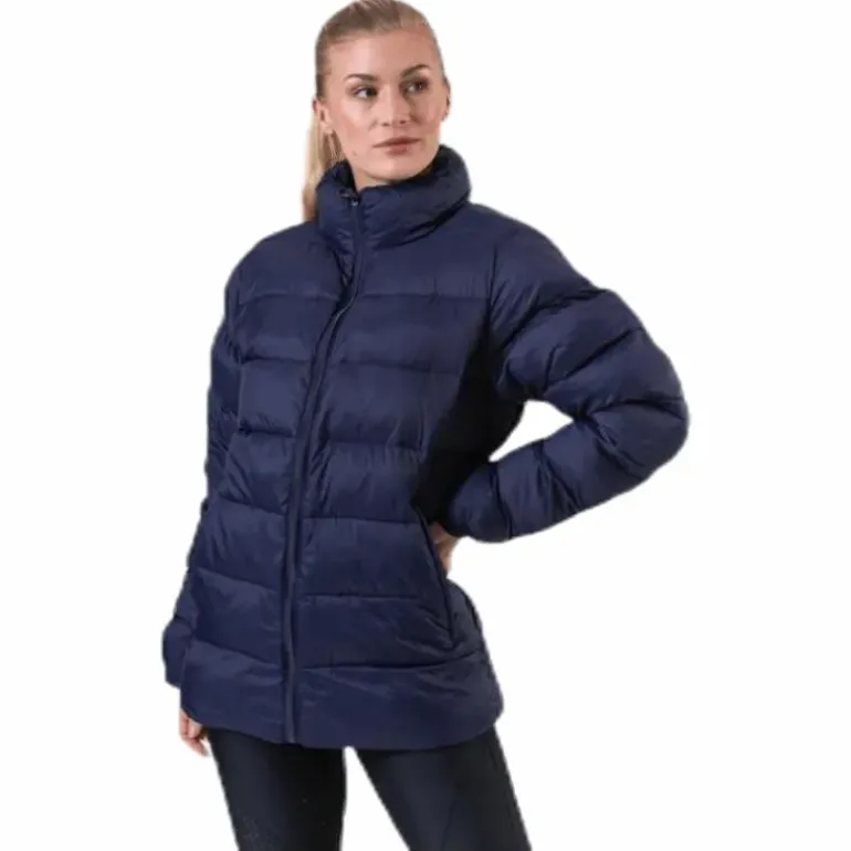 Logo Amby Padded Jacket Blue