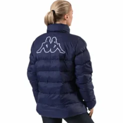 Logo Amby Padded Jacket Blue