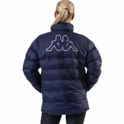 Logo Amby Padded Jacket Blue