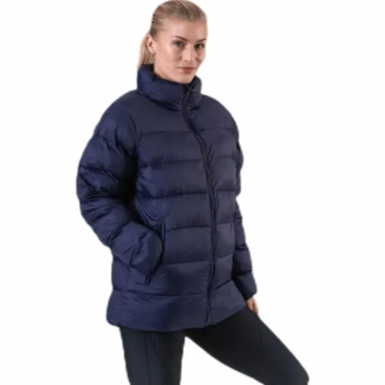 Logo Amby Padded Jacket Blue