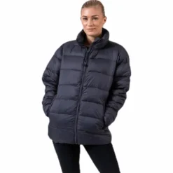 Logo Amby Padded Jacket Grey