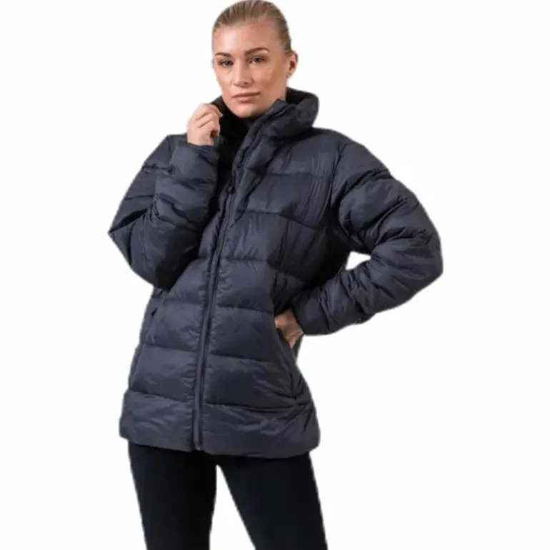 Logo Amby Padded Jacket Grey