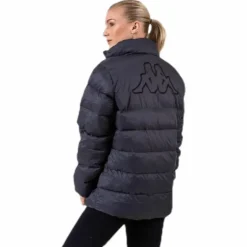 Logo Amby Padded Jacket Grey