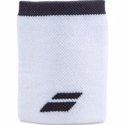 Logo Jumbo Wristband White