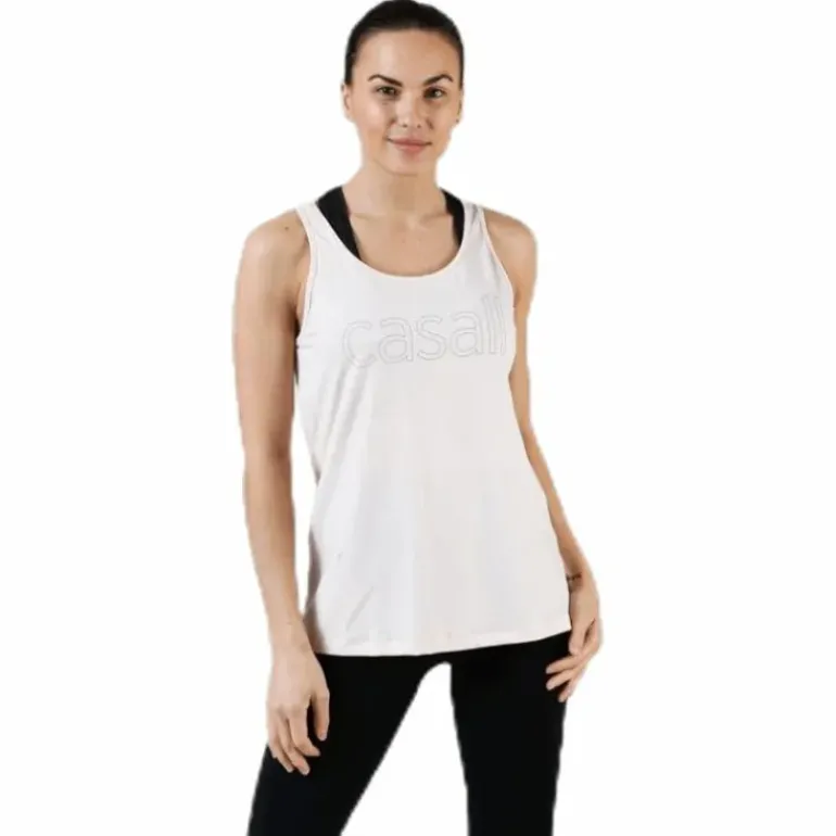 Logo Relaxed Tank Pink