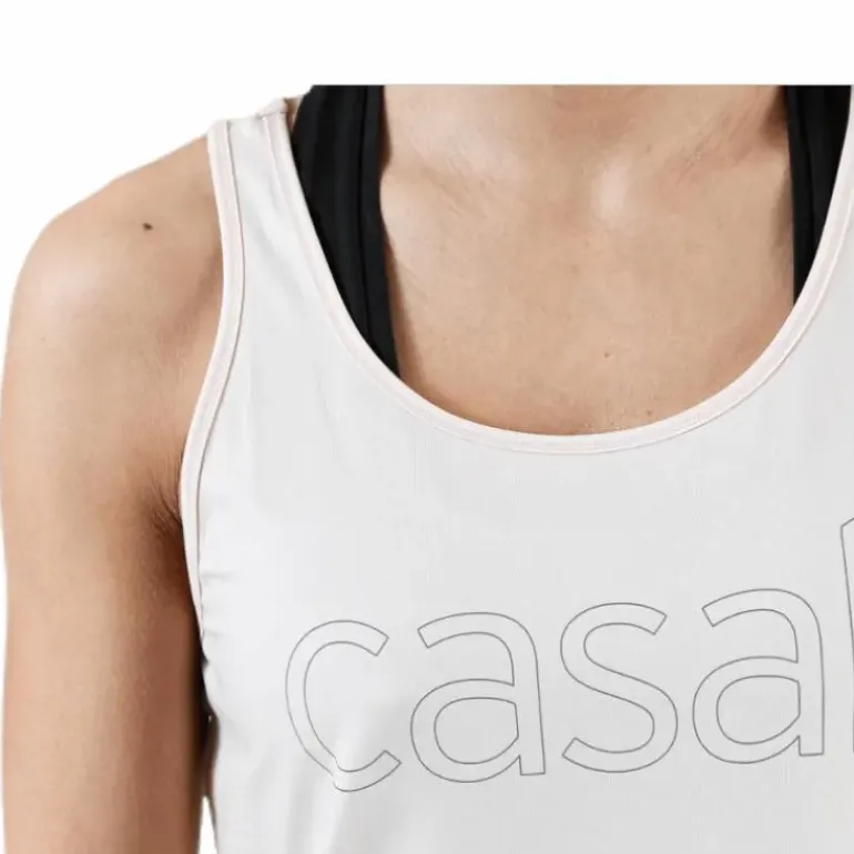 Logo Relaxed Tank Pink