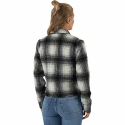 Lou Short Check Jacket Cc Otw Grey