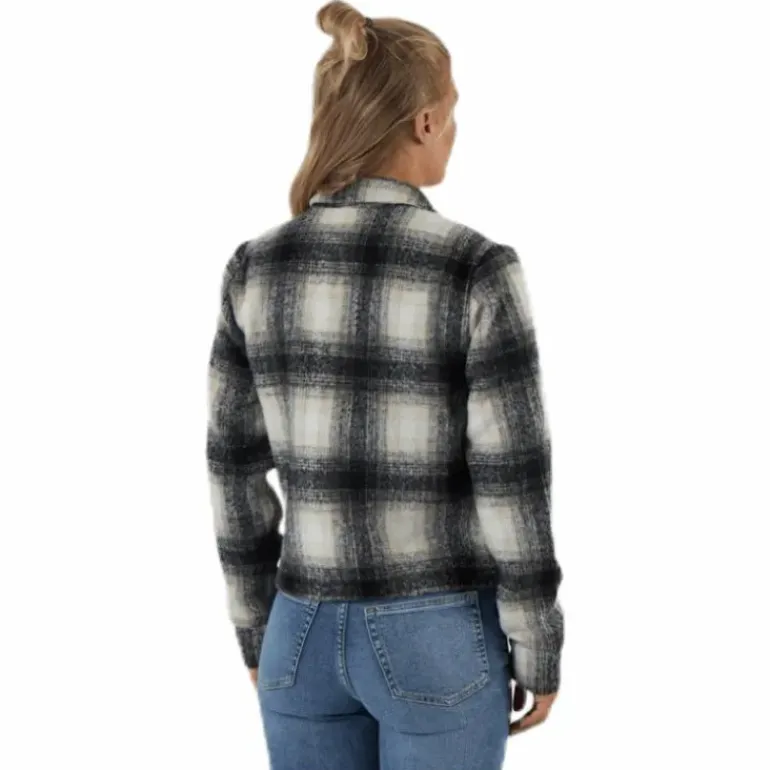 Lou Short Check Jacket Cc Otw Grey