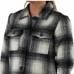 Lou Short Check Jacket Cc Otw Grey