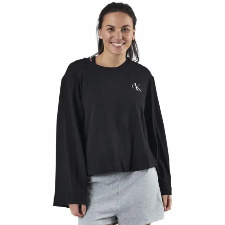 L/S Crew Neck Black