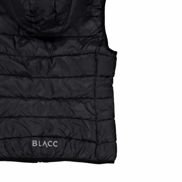 Lulu Hood Vest Black