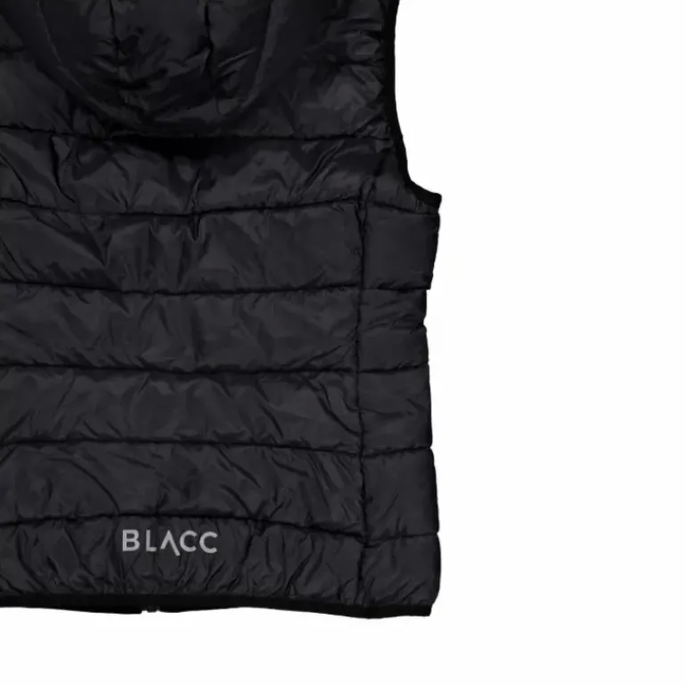 Lulu Hood Vest Black