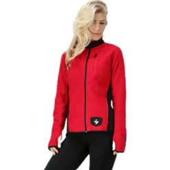 Lumberjane Fleece Jacket Red