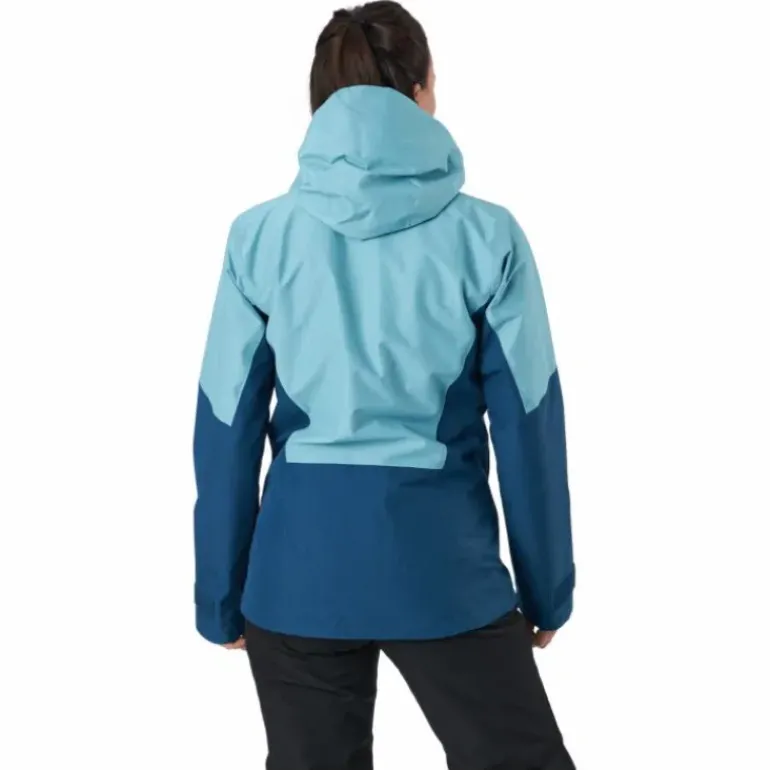 Lumi Jacket Women Dark Ocean/frost Blue