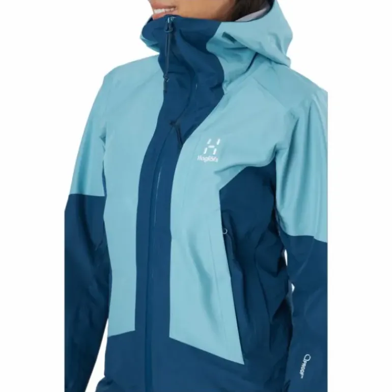 Lumi Jacket Women Dark Ocean/frost Blue