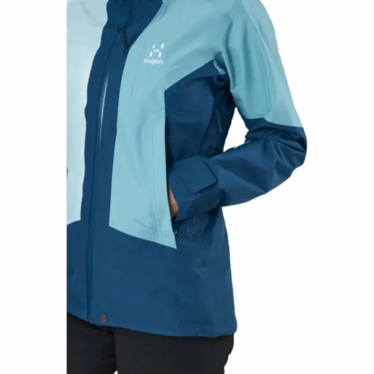 Lumi Jacket Women Dark Ocean/frost Blue