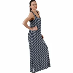 Lynnet Dress Blue/White